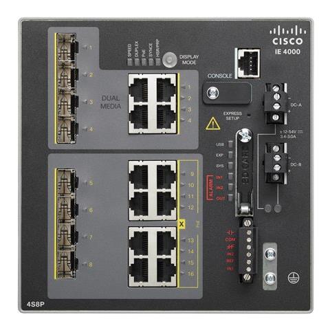 Cisco Industrial Ethernet 4000 Series - Switch - gestito - 8 x combo Gigabit - Foto 4