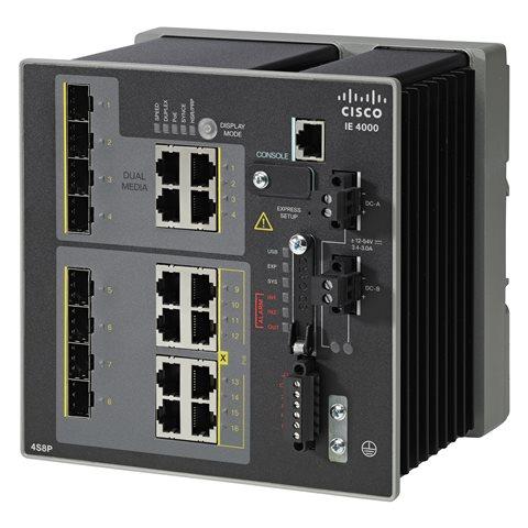 Cisco Industrial Ethernet 4000 Series - Switch - gestito - 8 x combo Gigabit - Foto 1