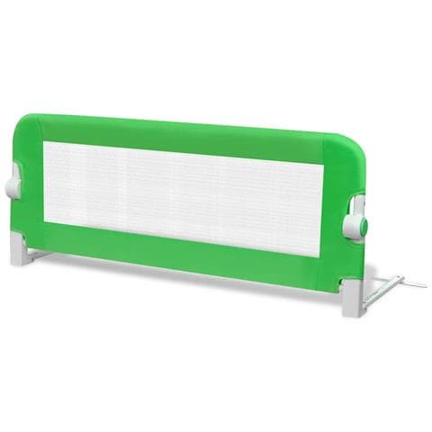 Barriera Di Sicurezza Per Letto Bambino 102 X 42 Cm Verde - Foto 1