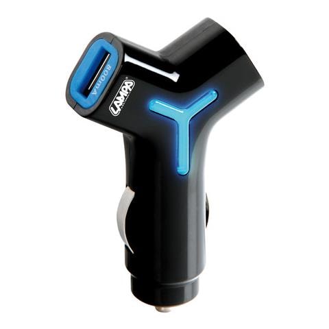 Trasformatore Y-type Doppia Presa Usb, 800-2100ma - Foto 1