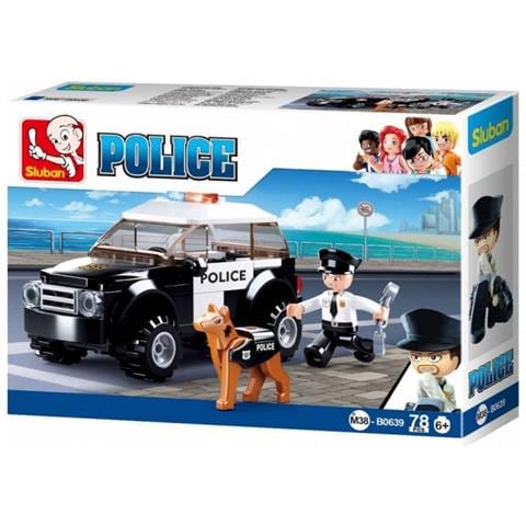 Sluban Macchina Polizia Lego - Giochi Per Bambini - Colore Multi Colour, M38-b0639 - Foto 2
