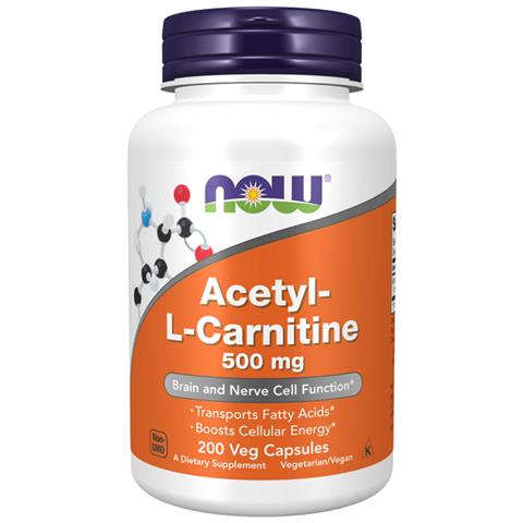 Acetyl L-carnitine 500mg 200 Tabs - L-carnitina - Foto 4