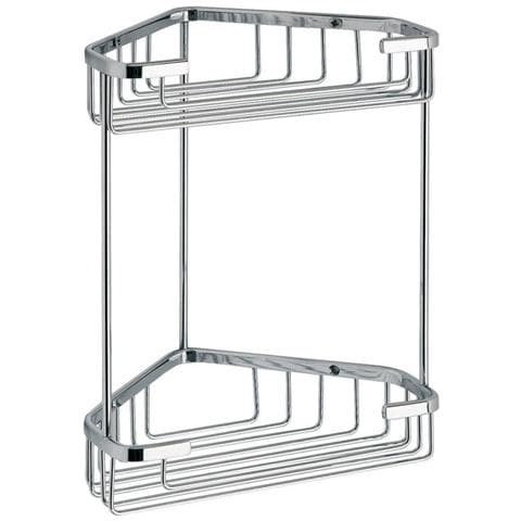 Mensola Doppia Angolare Cromata - Serie Water - Foto 1