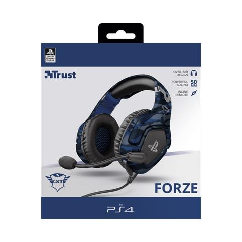 Cuffie GXT 488 Forze PS4 con Cavo Microfono Integrato per PC Colore Nero e Blu - Foto 7