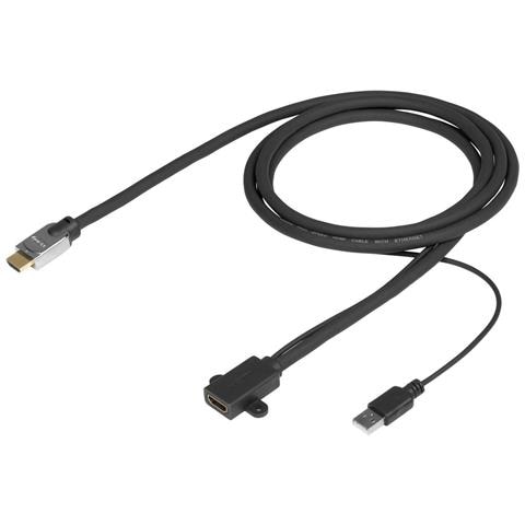 Prohdmihdmfm2 Cavo Hdmi 2 M Hdmi Tipo A [standard] Nero (pro Hdmi Male - Female Hdmi - 2.0 4k - 2k. - Warranty - Foto 4
