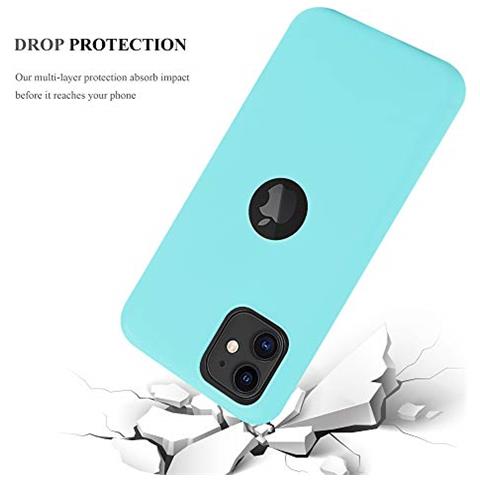 Custodia Compatibile Con Apple Iphone 11 (xi) In Candy Blu - Coperchio Protettivo In Silicone Tpu Flessibile - Foto 2