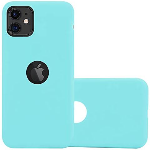 Custodia Compatibile Con Apple Iphone 11 (xi) In Candy Blu - Coperchio Protettivo In Silicone Tpu Flessibile - Foto 1