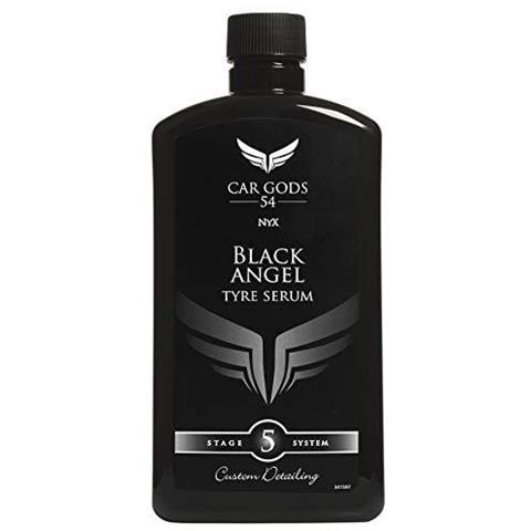 Dei 54 Car Tyre Lustro Nyx Black Angel Pneumatici Serum 500ml Per Una Finitura Nera Nuovo Look - Foto 1