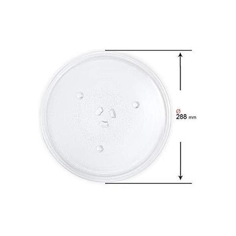 Piastra Recamania Piattaforma Microonde Vetro. Genuine Codice De7420102d - 288 Millimetri - Foto 4