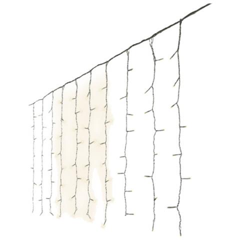Led Super Chaser Curtain - 240 Led 220 X 150 Cm - Warm White - Ip44 Outdoor Use - Foto 2