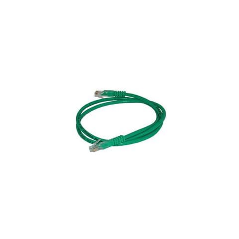 Cavo di rete Patch in Rame Cat. 5e Verde UTP 0,5 mt