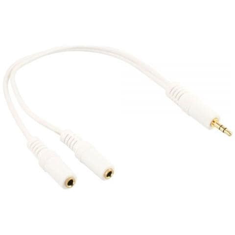 99300G 3.5mm 2x3.5mm Bianco cavo di interfaccia e adattatore - Foto 2