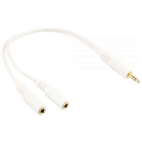 99300G 3.5mm 2x3.5mm Bianco cavo di interfaccia e adattatore - Foto 4