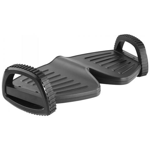 Poggiapiedi, Ergonomico, Nero - Foto 3