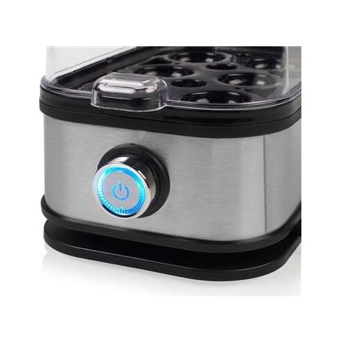 01.262046.01.001 Pentolino Per Uova 6 Uovo /uova 400 W Nero, Argento - Foto 2