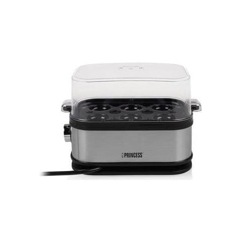 01.262046.01.001 Pentolino Per Uova 6 Uovo /uova 400 W Nero, Argento - Foto 1