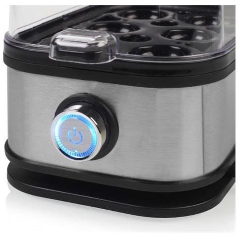 01.262046.01.001 Pentolino Per Uova 6 Uovo /uova 400 W Nero, Argento - Foto 6