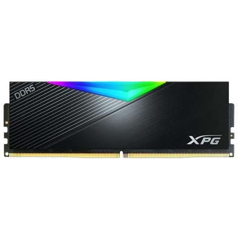 Memoria Ram Gaming Xpg Lancer Rgb 16gb Ddr5 7200mhz 1.4v Black - Foto 1