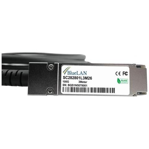 Qsfp28-dac-5m-ao-bl Cavo Infiniband Nero - Foto 2