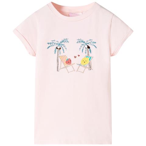 Maglietta Da Bambina Rosa Tenue 104 - Foto 1