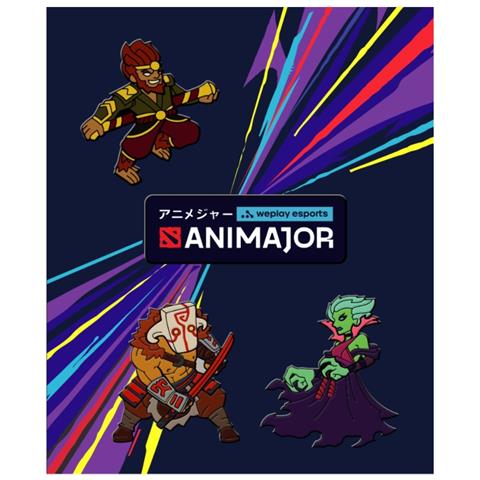 Animajor Dota 2 - Set Di 3 Spille - Foto 1