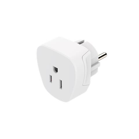 00223458 adattatore per presa di corrente Tipo E /F ibrido Tipo B Bianco - Foto 2