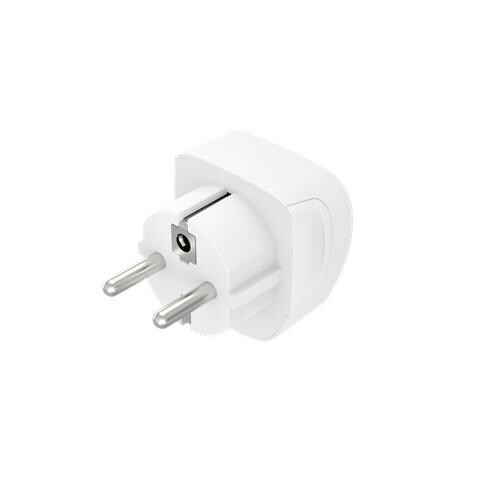 00223458 adattatore per presa di corrente Tipo E /F ibrido Tipo B Bianco - Foto 4