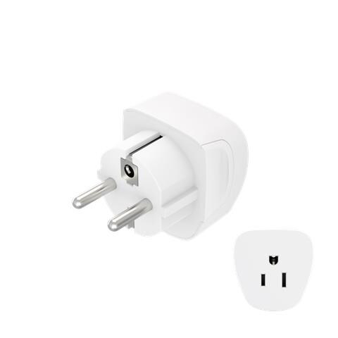 00223458 adattatore per presa di corrente Tipo E /F ibrido Tipo B Bianco - Foto 1