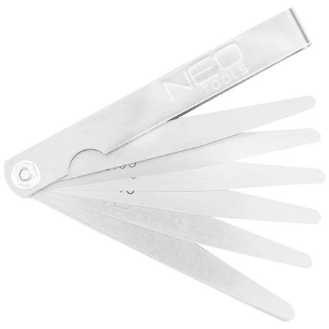 Spessimetro 20 Lame (0,05 - 1,0 Mm) 65mn /acciaio Inox - Foto 1