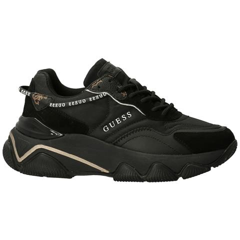 Micola Leisure Trainers Sneakers Sintetico Scarpe Donna Nero Eu 36, Fl7mic Fal12 Black - Foto 1