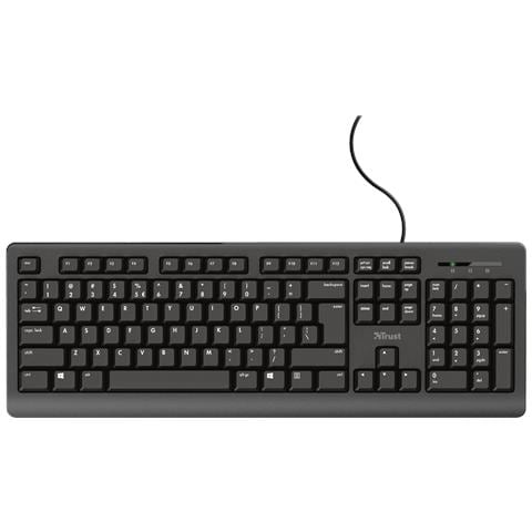 TK-150 tastiera Ufficio USB QWERTZ Tedesco Nero - Foto 1