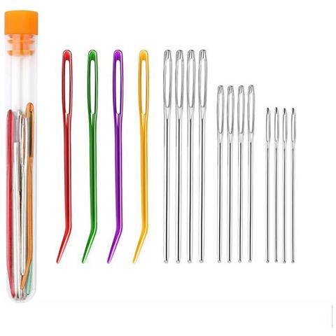 Set Di Ferri Da Maglia Con Punte Curve E Smussate - Foto 1