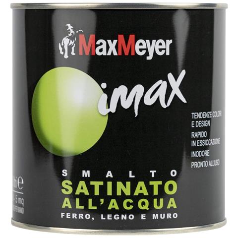 Imax Smalto All' Acqua Satinato 125ml Bianco Panna - Foto 1