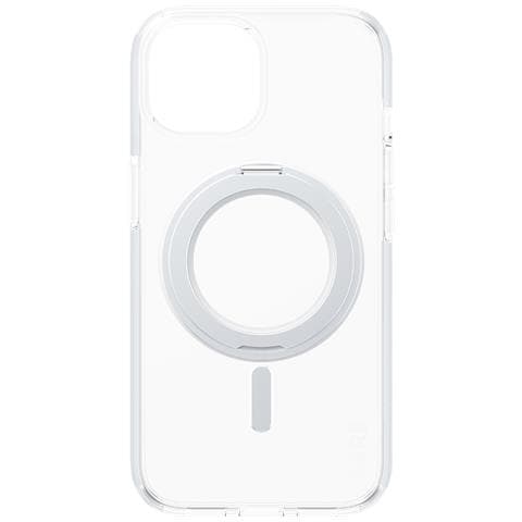 CARE Feature Case Transparent w. Silver Kickstand & MagSafe iPhone 15 - Foto 4