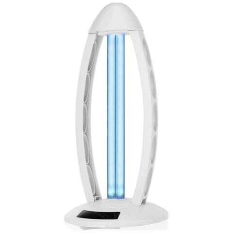 Dam Mini Sterilizzatore Portatile Per Disinfezione Con Luce Led Ultravioletta 21x12x45 Cm. Colore Bianco - Foto 1