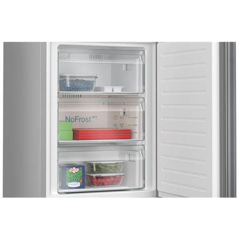 Frigorifero Combinato IQ300 KG36N2LCF Multi Airflow Total No Frost Classe B Capacità Netta 321 Litri Colore Acciaio Inox - Foto 2