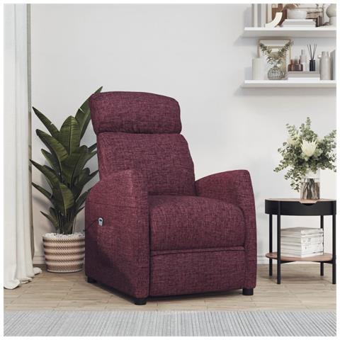 Lusso Casadino - Poltrona Alzapersona Viola Tessuto - Foto 8