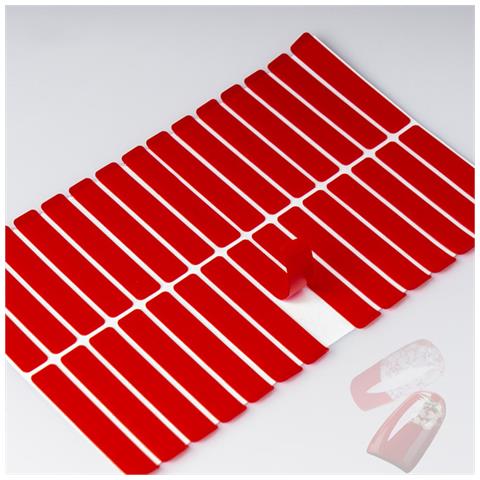 Linguette Adesive Bifacciali Per Unghie, 60 Mm X 10 Mm, 30 Pezzi/foglio, 10 Fogli - Foto 2