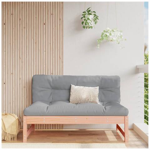 Divano Centrale 120x80 cm in Legno Massello di Douglas - Foto 2