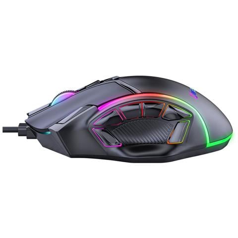 Mouse Da Gioco Cablato Rgb: Alta Precisione, 12 Pulsanti Programmabili, Illuminazione Personalizzabile - Foto 2
