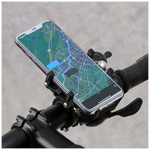 Supporto Per Telefono Da Bici In Lega Di Alluminio - Sicuro E Rotabile - Foto 5