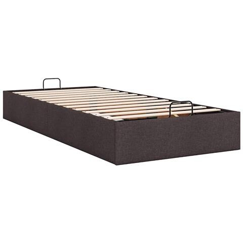 Struttura Letto Pouf senza Materasso 80x200 cm in Tessuto - Foto 9