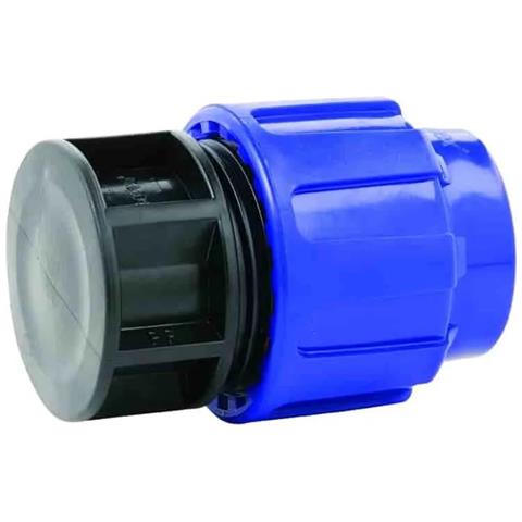 Tappo Per Tubo Pe 20mm  Raccordo A Compressione Per Acqua Potabile - Foto 1