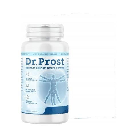 Dr Prost (30 Capsule) - Supporto Completo Per La Salute Della Prostata E Dell'uomo - Foto 1