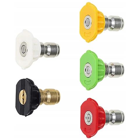 Set Di Ugelli Per Idropulitrice Con Lancia E Schiumogeno - 5 Ugelli (0°, 15°, 25°, 40°, 60°) | Max 250 Bar, 60°c | Compatibile Con, Lavor - Foto 8