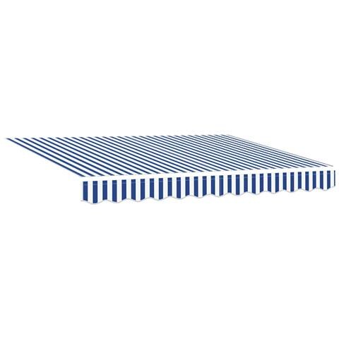Telo di ricambio per tenda da sole Blu e Bianco 280 x 195 cm - Foto 1
