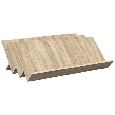 Scaffale per riviste Rovere Sonoma 90 x 53 x 28,5 cm - Foto 1