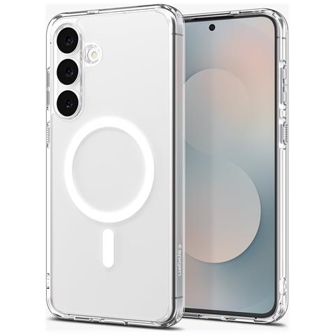 Ultra Hybrid Metal Ring (MagFit) custodia per cellulare 17 cm (6.7") Cover Trasparente, Bianco - Foto 2