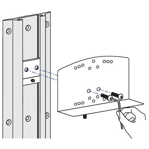 Kit staffa montaggio per CPU medi e piccoli - Foto 2