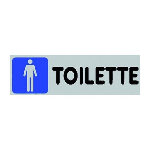 Cartelli segnaletici adesivi - toilette uomini - 15909670ADB0150X0050 - Foto 4